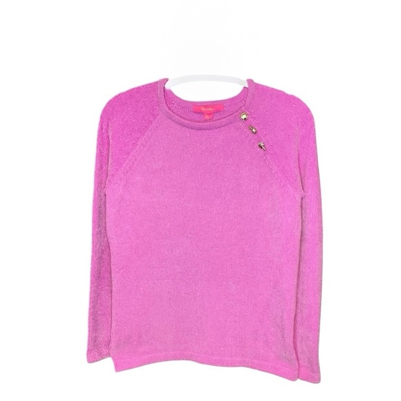 NWT Lilly Pulitzer Pippin Sweater Amethyst Size S - Picture 1 of 4